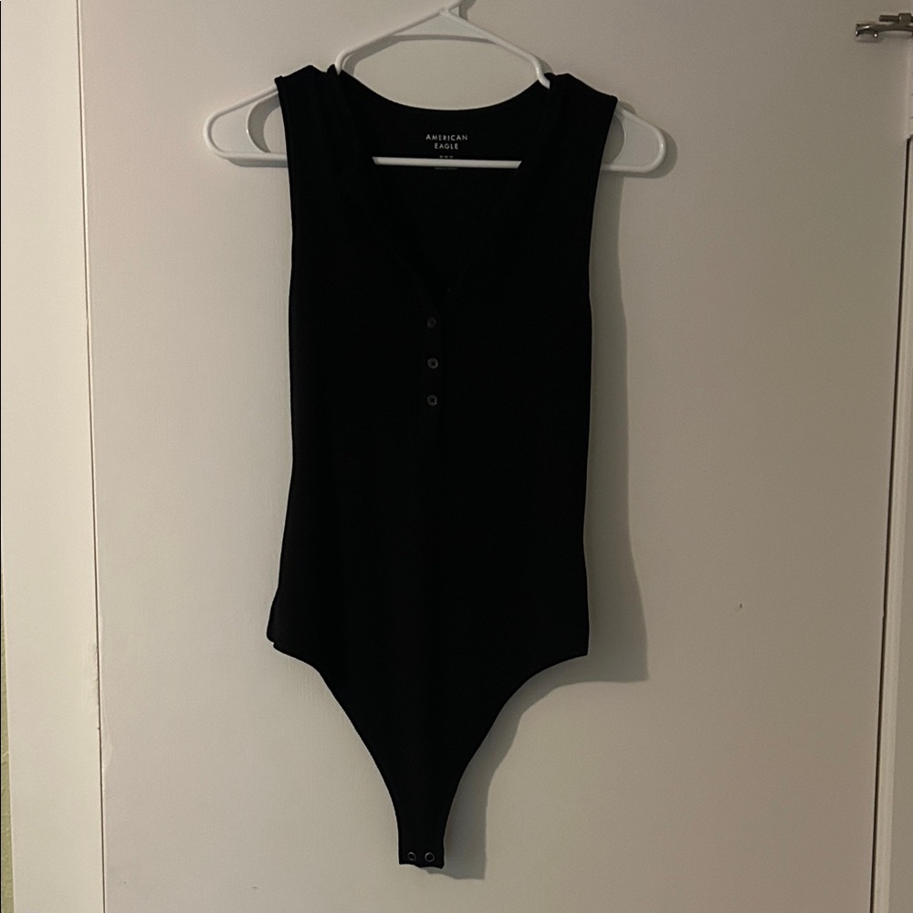 American Eagle Outfitters Kids Black Bodysuit